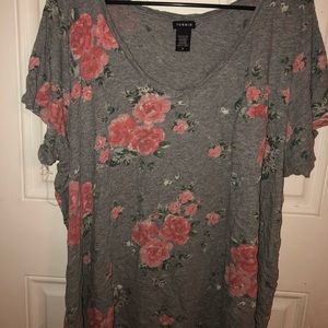 Torrid floral shirt